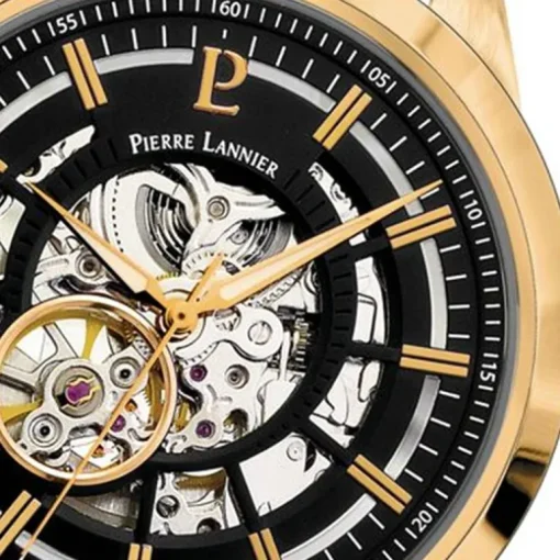 Montre Homme Automatique PIERRE LANNIER AUTOMATIC Acier Doré