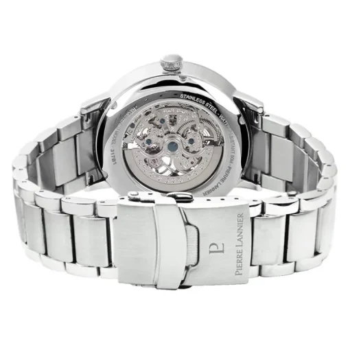 Montre Homme Automatique PIERRE LANNIER Acier Argenté