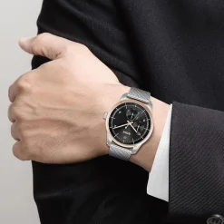 Montre Homme BOSS Acier Argenté