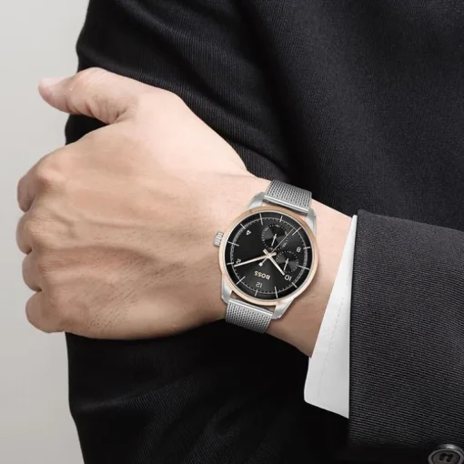 Montre Homme BOSS Acier Argenté