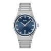 Montre Homme BOSS CANDOR BLEU Acier Argenté