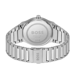 Montre Homme BOSS CANDOR BLEU Acier Argenté