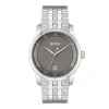 Montre Homme BOSS PRINCIPLE NOIR Acier Argenté