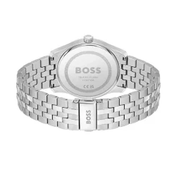 Montre Homme BOSS PRINCIPLE NOIR Acier Argenté