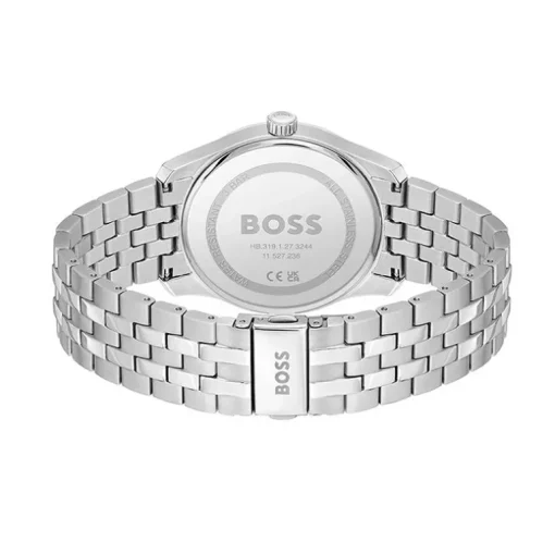 Montre Homme BOSS PRINCIPLE NOIR Acier Argenté
