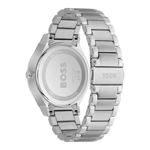 Montre Homme BOSS TYLER BLEU Acier Argenté
