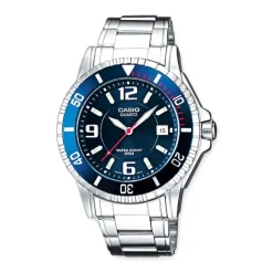 montre homme CASIO acier argenté
