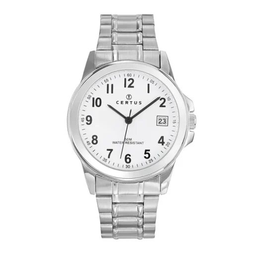 Montre Homme CERTUS Acier Argenté