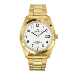 Montre Homme CERTUS Acier Doré