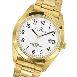 Montre Homme CERTUS Acier Doré