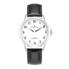 Montre Homme Certus Bracelet Cuir Noir 610881