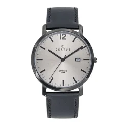 Montre Homme CERTUS Cuir Noir 611169