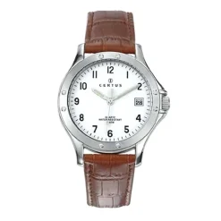 Montre Homme CERTUS Cuir Brun