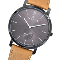 Montre Homme CERTUS Cuir Brun