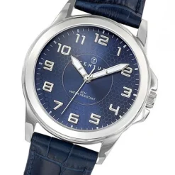 Montre Homme CERTUS Cuir Bleu