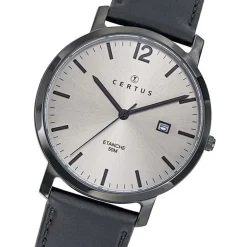 Montre Homme CERTUS Cuir Noir 611169