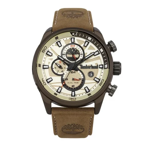 Montre Homme Chronographe TIMBERLAND Henniker II Cuir Marron