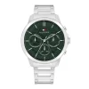 Montre Homme Chronographe TOMMY HILFIGER HENRY Acier Argenté 1710686