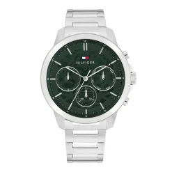 Montre Homme Chronographe TOMMY HILFIGER HENRY Acier Argenté 1710686