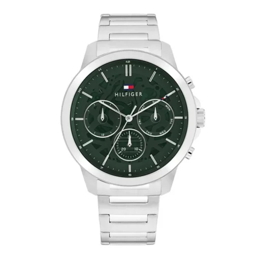 Montre Homme Chronographe TOMMY HILFIGER HENRY Acier Argenté 1710686