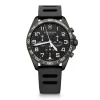 Montre Homme Chronographe Victorinox Fieldforce Sport Silicone Noir 241926.1