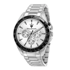 Montre Homme Chronographe MASERATI TRAGUARDO Acier Argenté R8873612049