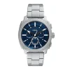 Montre Homme Chronographe FOSSIL Machine Acier Argenté FS6096