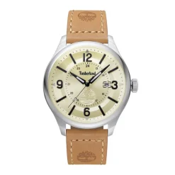 montre homme chronographe TIMBERLAND Blake cuir beige