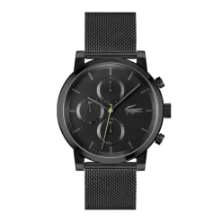 Montre Homme Chronographe Lacoste REPLAY Acier Noir 2011411