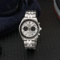 Montre Homme Chronographe Seiko Acier Argenté SSB425P1