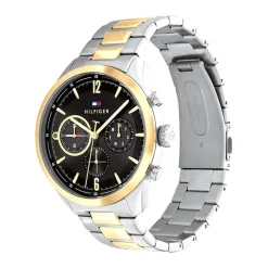 Montre Homme Chronographe TOMMY HILFIGER MATTHEW Acier Bicolore Argenté et Doré