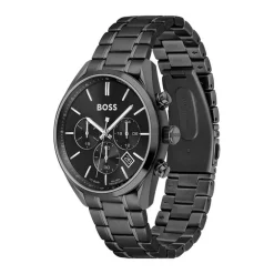 Montre Homme Chronographe Champion BOSS Acier Noir