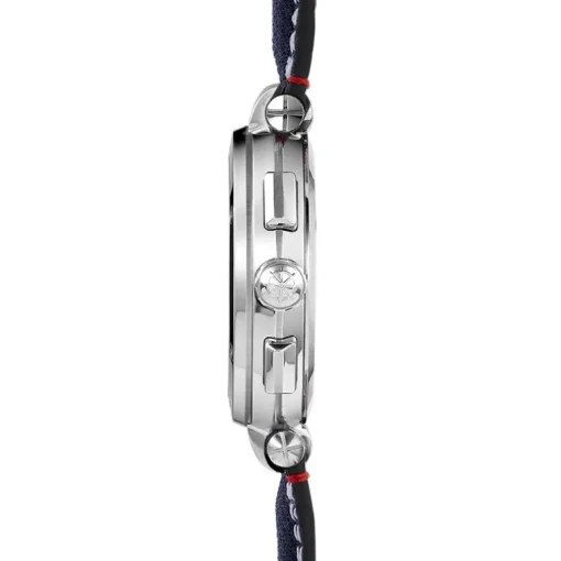 Montre Homme Chronographe HERBELIN Newport Tissu Bleu 37658AP15BL