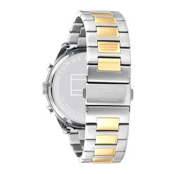 Montre Homme Chronographe TOMMY HILFIGER MATTHEW Acier Bicolore Argenté et Doré