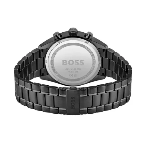 Montre Homme Chronographe Champion BOSS Acier Noir