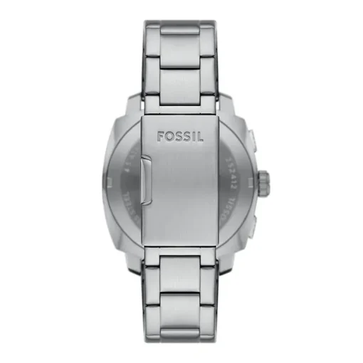 Montre Homme Chronographe FOSSIL Machine Acier Argenté FS6096