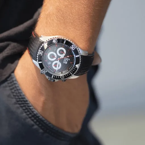 Montre Homme Chronographe ICE WATCH Cuir Noir