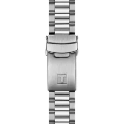 Montre homme chronographe Tissot PR516 acier argenté cadran noir T1494171105100