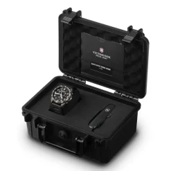 Montre Homme Chronographe Victorinox Fieldforce Sport Silicone Noir 241926.1