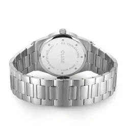montre homme cluse Vigoureux acier argenté
