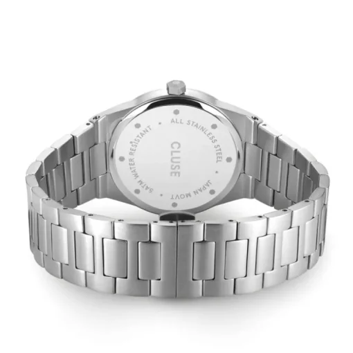 montre homme cluse Vigoureux acier argenté