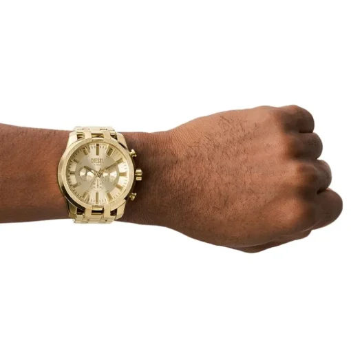 Montre Homme DIESEL CHRONOGRAPHE BABY CHIEF Acier Doré