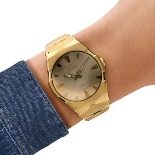 Montre Homme Diesel D-Sruptor en Acier Doré DZ2214