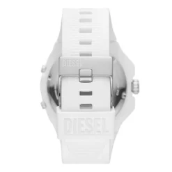 Montre Homme DIESEL FRAMED Silicone Blanc