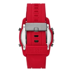 Montre Homme DIESEL MASTER CHIEF Silicone Rouge