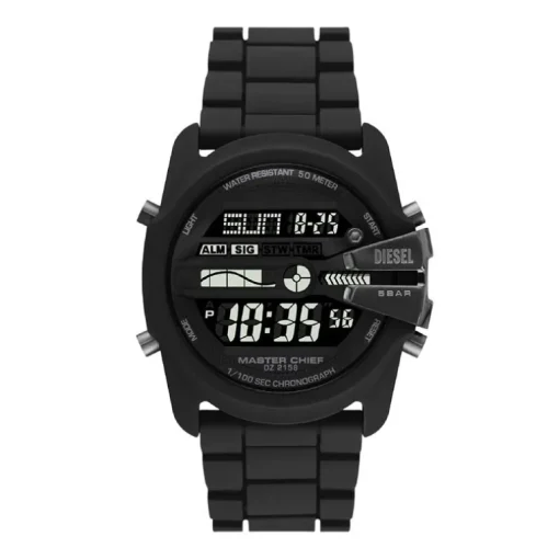 Montre Homme DIESEL MASTER CHIEF Silicone Noir