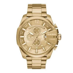 Montre homme DIESEL MEGA CHIEF dorée