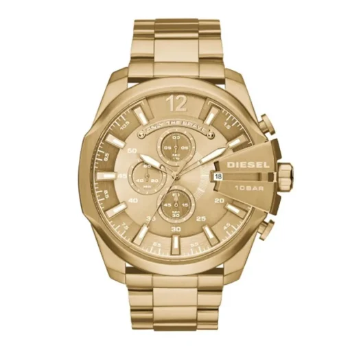 Montre homme DIESEL MEGA CHIEF dorée