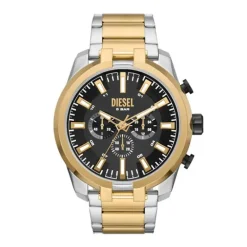 Montre Homme Diesel Split Acier Bicolore DZ4625