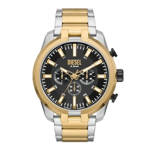 Montre Homme Diesel Split Acier Bicolore DZ4625